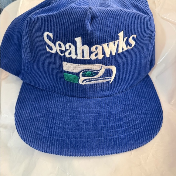Seattle Seahawks Other - Seahawks Blue Corduroy Hat